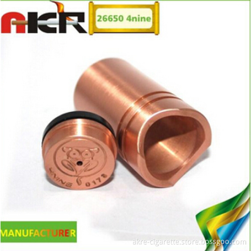 High Quality E Cig 2six Mod Clone 26650 Mod Full Mechanical Mod